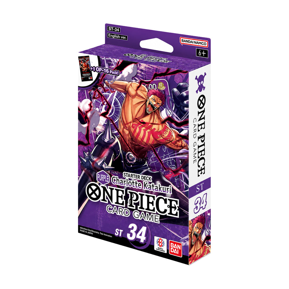 One Piece Starter Deck ST34 Purple Charlotte Katakuri