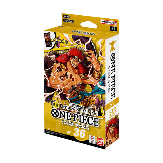 One Piece Starter Deck ST36 Yellow Eustass"Captain"Kid