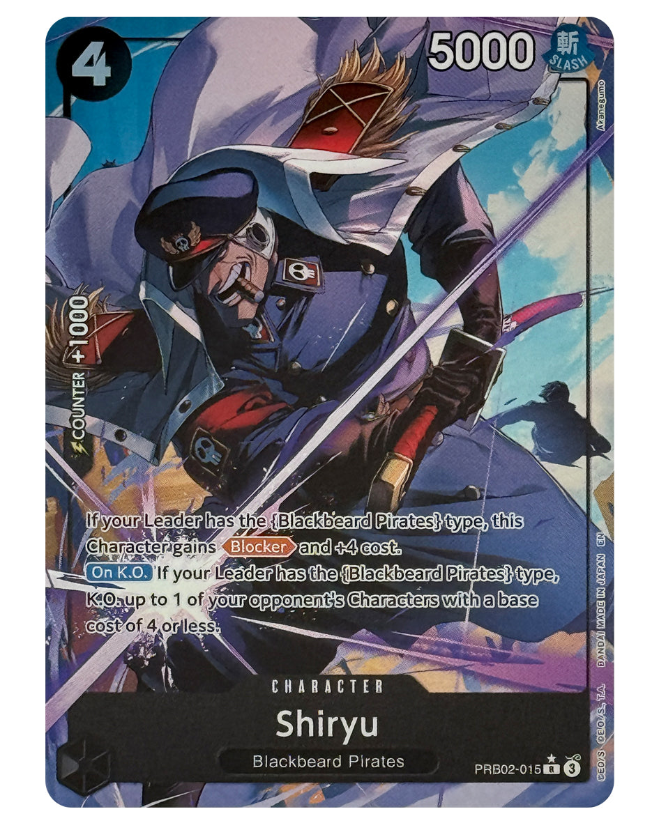 PRB02-015 AA Shiryu V.2 - ENGLISH