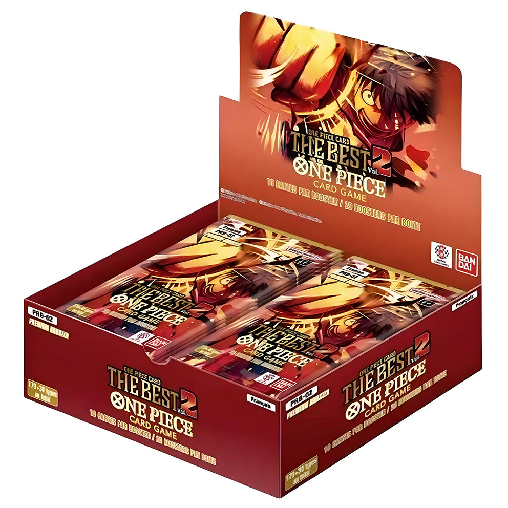PRB02 The Best Booster Box 24X - One Piece Card Game - ENGLISH