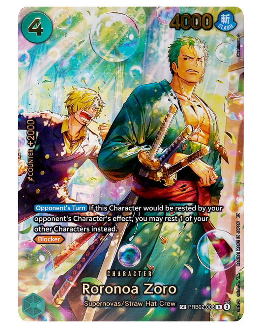 PRB02-006 SP Roronoa Zoro