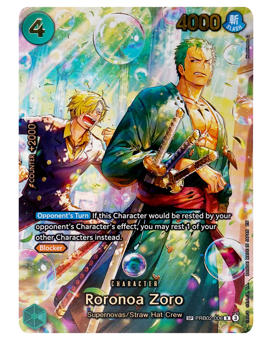 PRB02-006 SP Roronoa Zoro