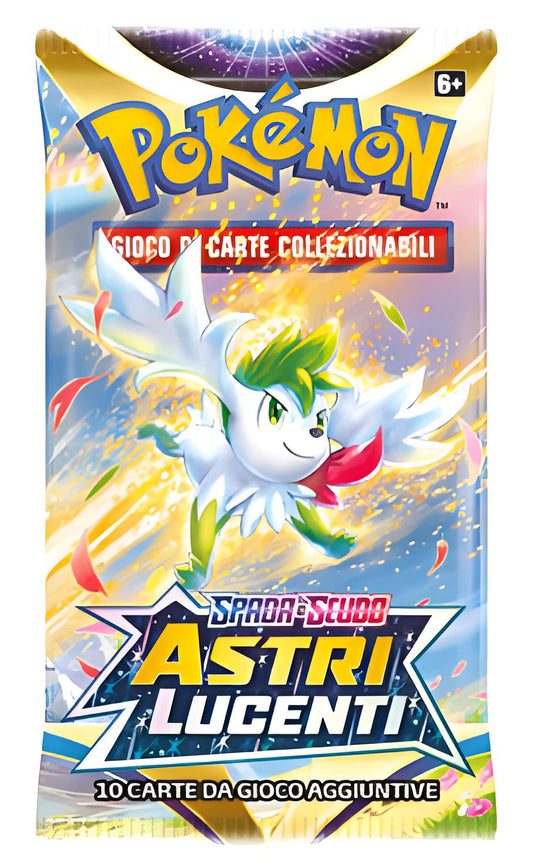 Bustine Pokémon Astri Lucenti 4 Art Work - Spada & Scudo - ITALY