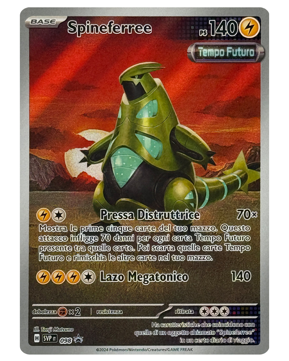 SVP 098 Spineferree - Black Star Promos - ITALY