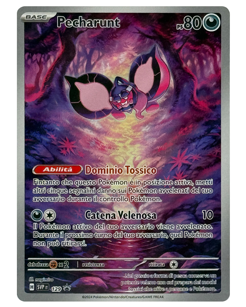 SVP 129 Pecharunt - Black Star Promos - ITALY