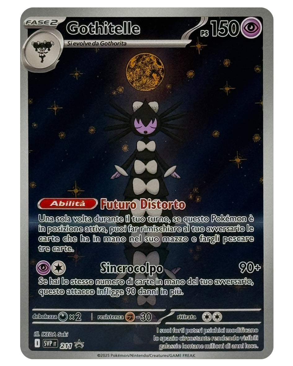 SVP 211 Gothitelle - Black Star Promos - ITALY