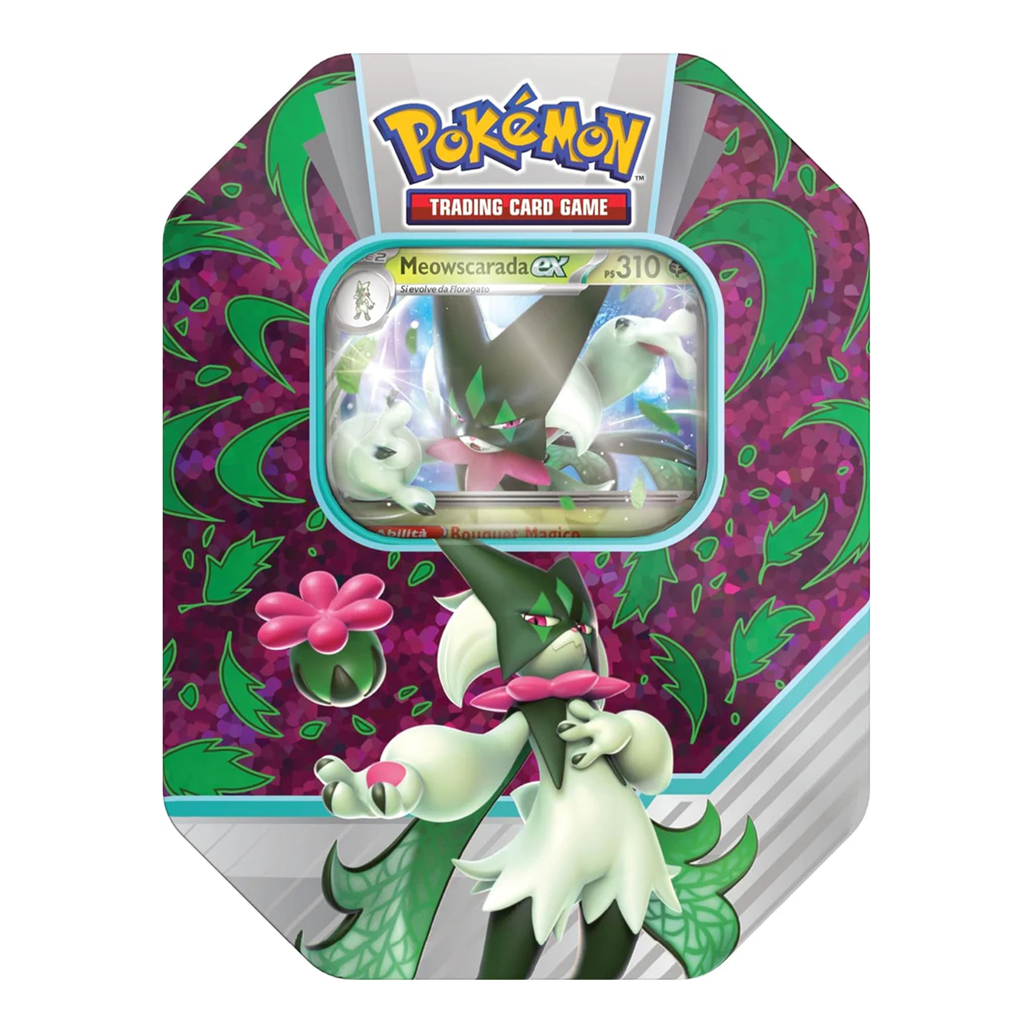 Pokémon Scarlatto & Violetto Paldea Assortito Tin Meowscarada EX - ITALY