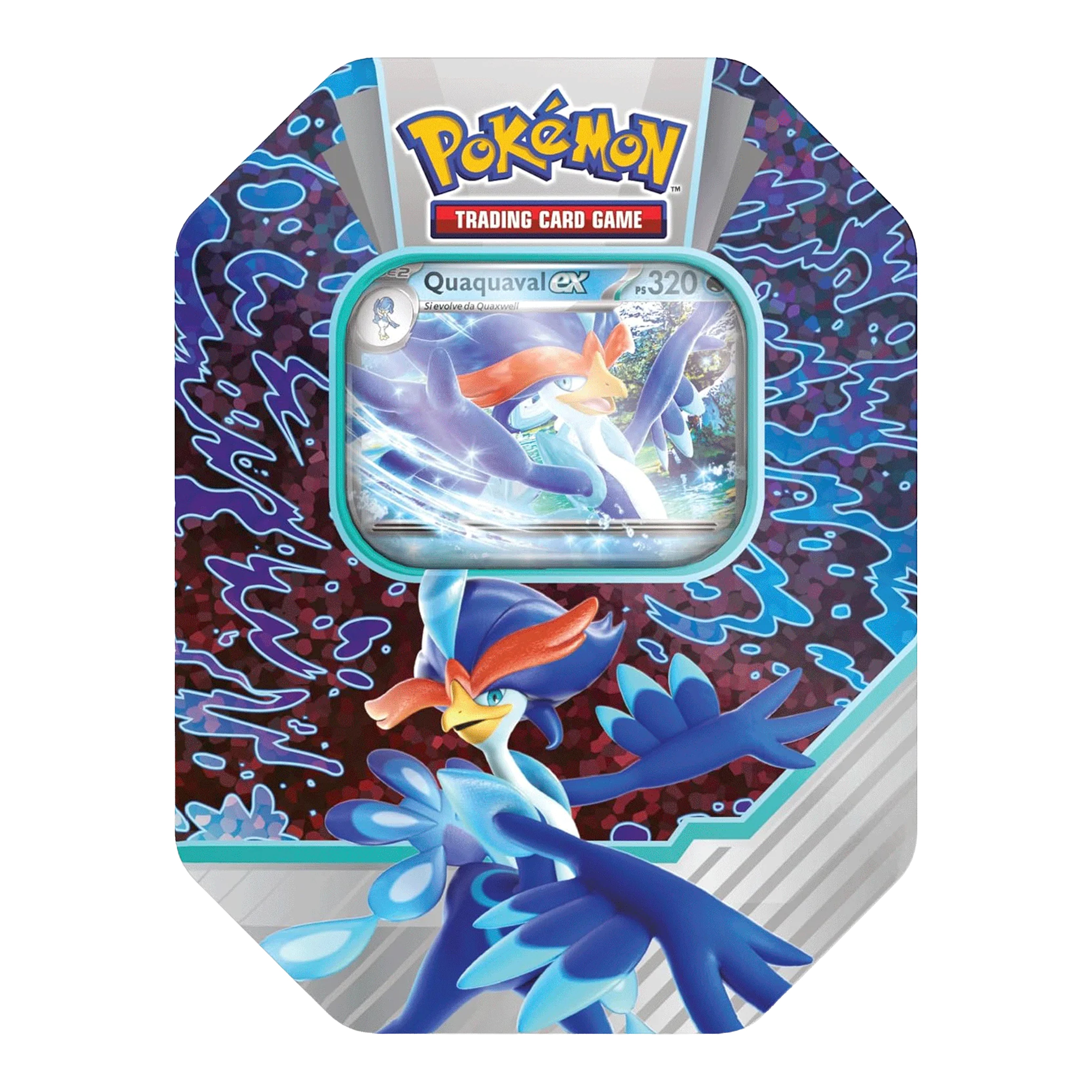 Pokémon Scarlatto & Violetto Paldea Assortito Tin Quaquaval EX - ITALY