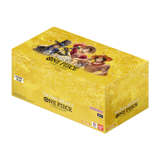 TS02 Tin Pack Set - One Piece Card Game - ENGLISH