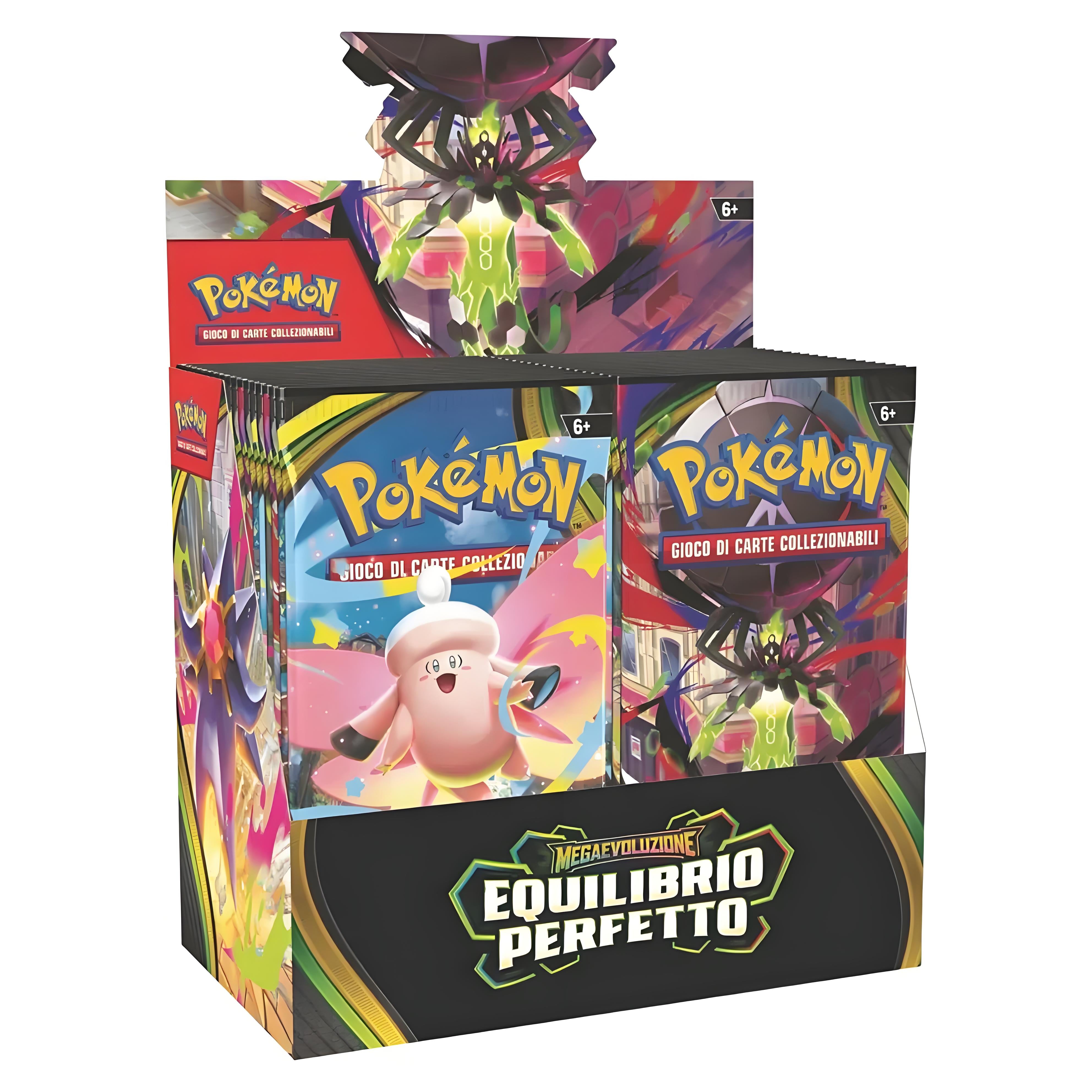 Pokémon Megaevoluzione Equilibrio Perfetto Display 36 Buste - ITALY